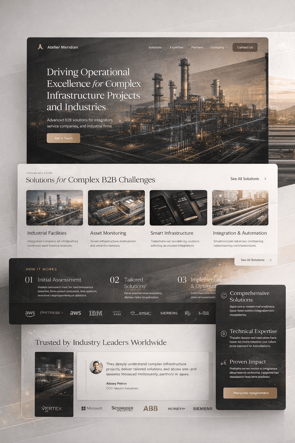 Корпоративный сайт для B2B-компании